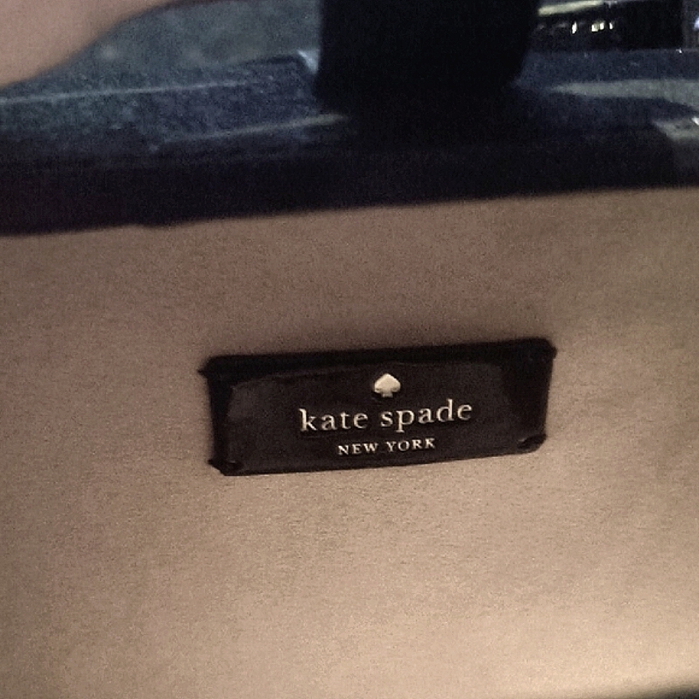 Kate Spade Elegant Black Glitter Evening Bag - Picture 2 of 7